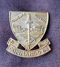 insigne commando 63 petit Mle