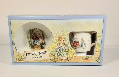 Peter rabbit bowl and cup - and,