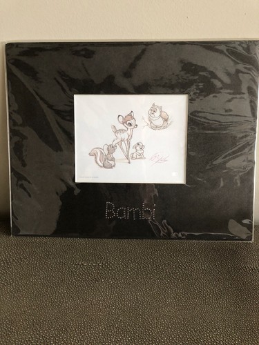 Swarovski bambi lithograph - swarovski,