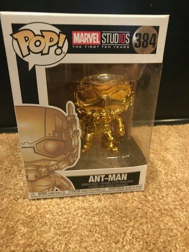Marvel studios gold chrome ant - marvel,