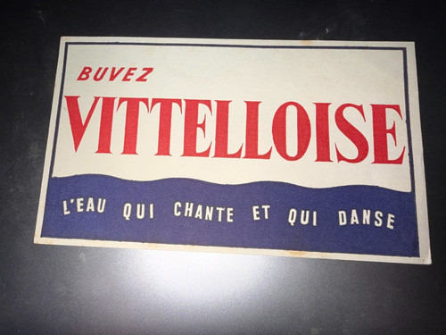 Buvard vittelloise - vittelloise,