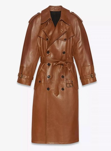 Manteau long classique - , marron