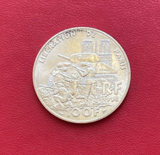 Belle monnaie argent 100 Francs Libération de Paris 1994. Etat SUP