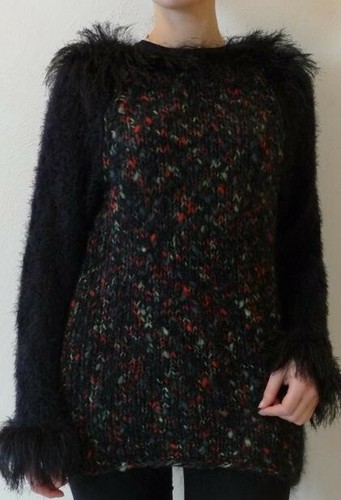 Pull tricoté main - pull,