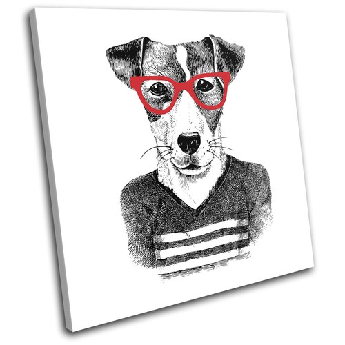 Hipster animals dog - animals, glasses