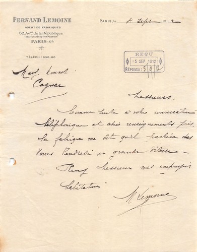 1912 fernand lemoine paris - fernand,