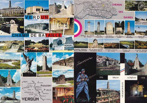 Lot postcards - of,