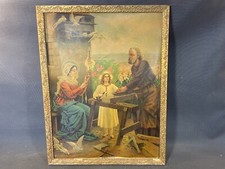 Ancien cadre bois et - ancien,
