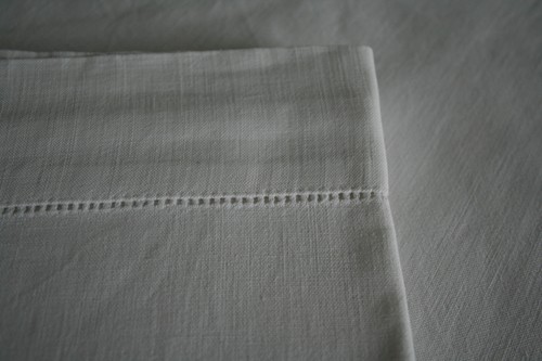 Drap ancien toile - drap, métis
