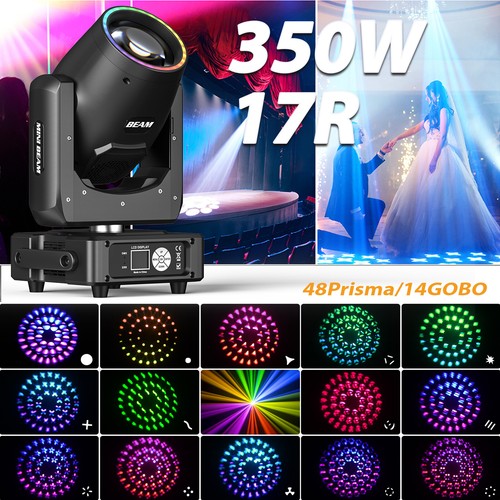 Lyre lumière 350w prismes - 48,