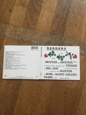 CD MUSIQUE ALBUM  BARBARA chante barbara 12 titres