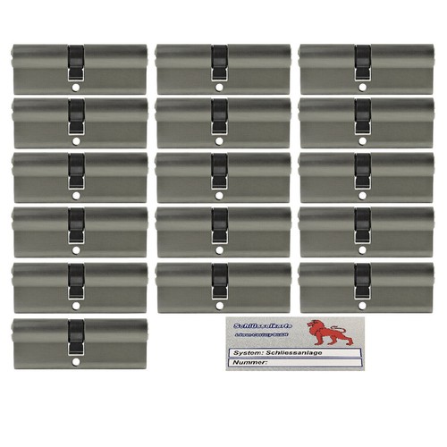 16x profil cylindre 95mm 50 - cylindre,
