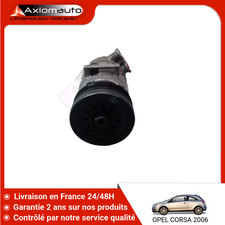 🇫🇷 COMPRESSEUR AIR CONDITIONNE OPEL CORSA IV Phase 1 (D) 2006-2010 ➤39006353