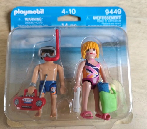Playmobil 9449 vacanciers neuf - playmobil,