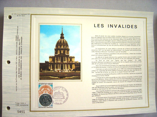 Les invalides cendres de - les,