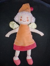 doudou peluche fille fée robe