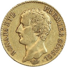 20 Francs Bonaparte 1er Consul