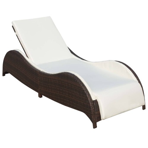 Chaise longue avec coussin - longue,