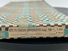 1 rail Chicane Convergente Long. 700 m/m Scalextric, cod. CPT/74