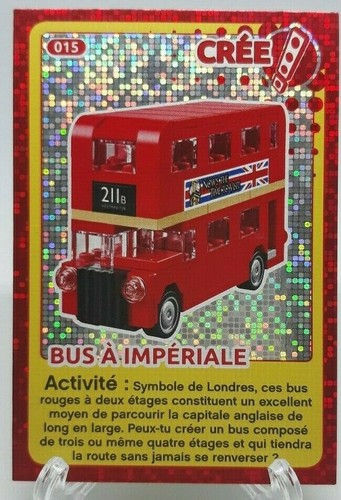 Carte lego crée ton monde - carte,