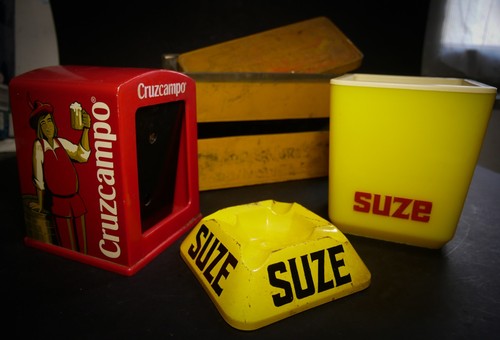 Lot objets bistrots - objets, suze