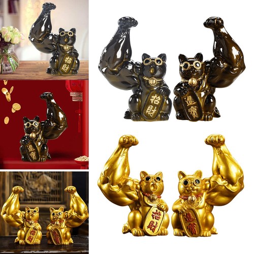 Lucky cat figurine - lucky,