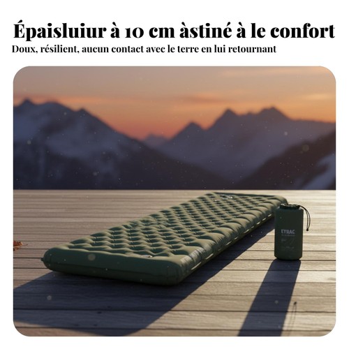 Matelas gonflable camping