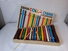 Vtg 1980s 14 Note Color Chime
