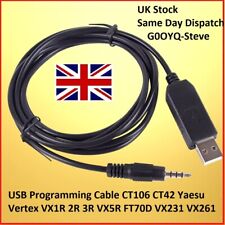 Câble De Programmation USB CT106 CT42 Yaesu Vertex VX1R 2R 3R VX5R VX231 VX261