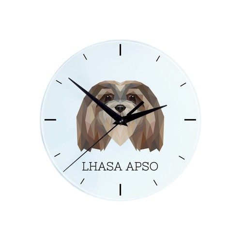 Lhasa apso horloge - lhasa,