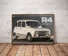 Plaque métal vintage renault