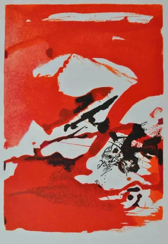Zao wou la brûlure - :,