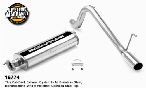 Ligne échappement 16774 - , jeep