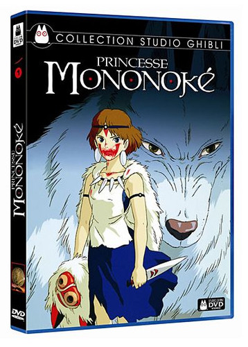 Dvd princesse mononoke - dvd, hayao