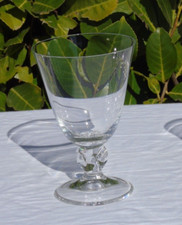 Daum verre eau en cristal - daum,