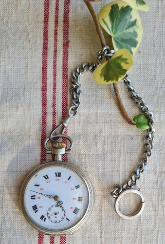 Ancienne montre gousset argent - montre,