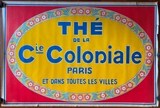 Affiche THE DE LA CIE