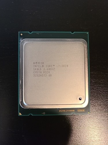 Intel core 3820 6 ghz - 3.6,