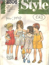 Patron De Couture Vintage Pour