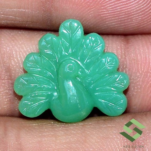 19x17 chrysoprase naturelle - 19x17, mm