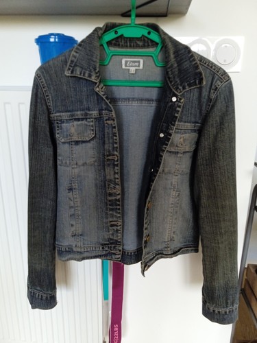 Veste jean bleu - veste,