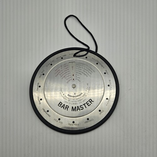 Vintage bar master - vintage,