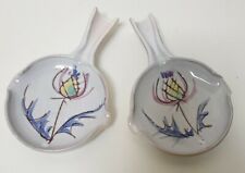 2 coupelles aux chardons année 50 vallauris dlg Marie Madeleine jolly e daniel