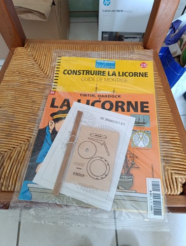 Tintin licorne maquette - la,