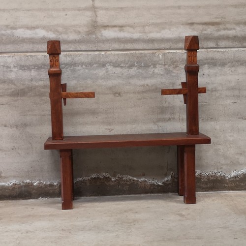 Banc eglise flandres chene - d'eglise,
