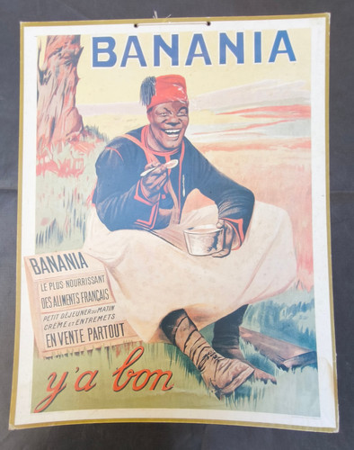 Carton publicitaire ancien