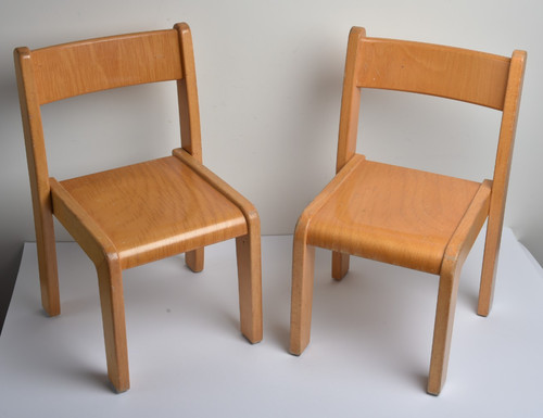 Chaises enfant bois - chaises, en