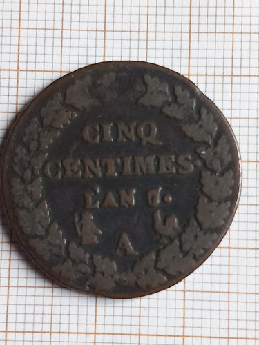 Cinq centimes dupré 7 - dupré, 7/5