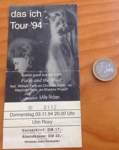 Ticket konzertkarte das ich - konzertkarte,