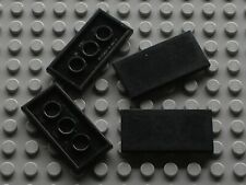 4 x LEGO Black Tile 2x4 ref